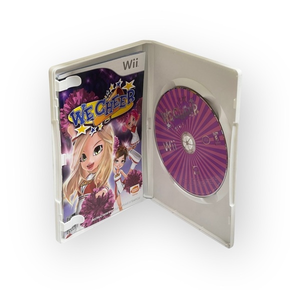 Nintendo Wii 🜸 We Cheer Game 🜸 Original Case 🜸 Instruction Booklet 🜸 Tested - Picture 5 of 12